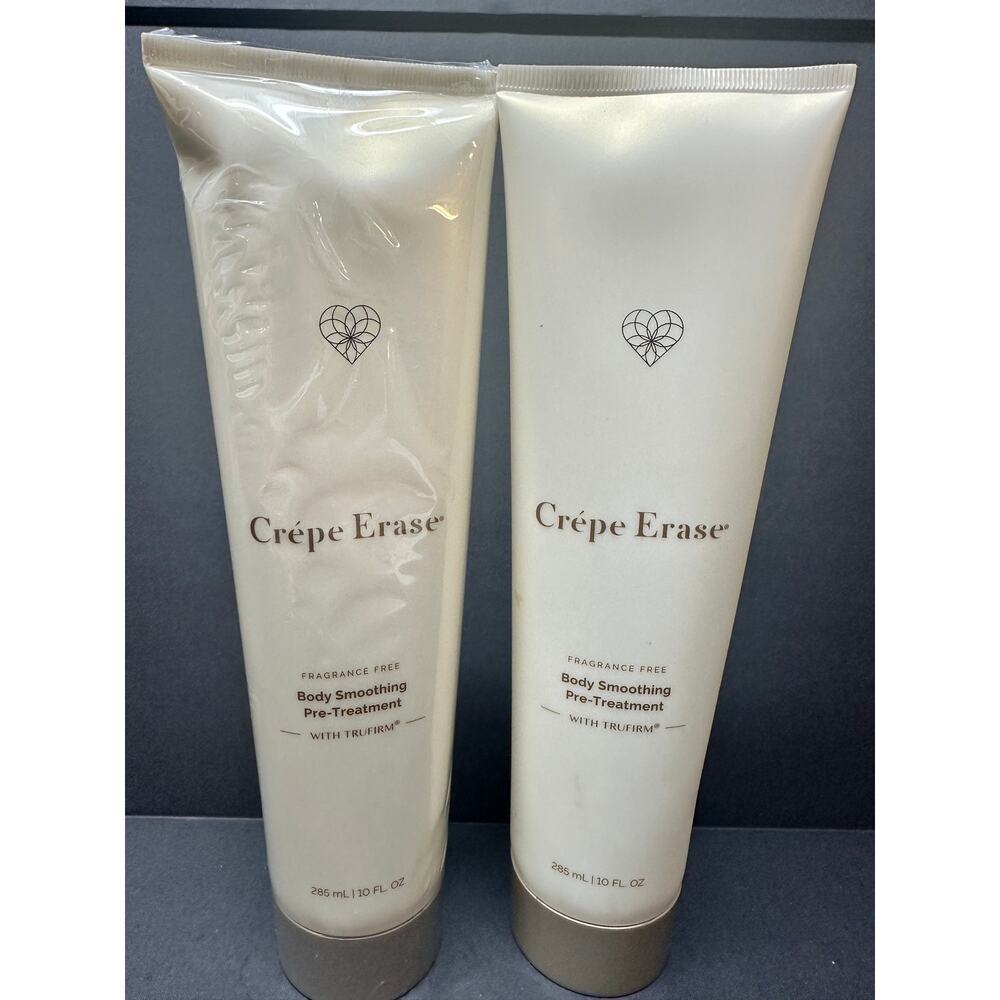 2X NEW Crepe Erase Body Smoothing Pre-Treatment 10 oz